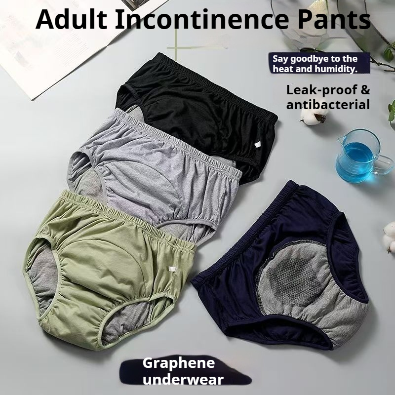 Diapering - Grafen Antibakteriyel Yetişkin Bezi, Sızdırmaz, Rahat,