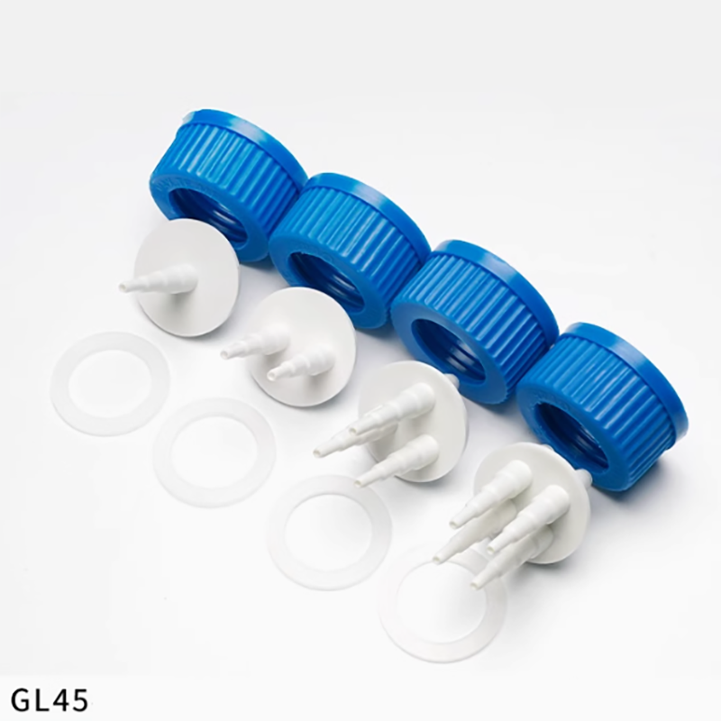 Feeding - GL45 plastik besleme şişesi kapağı tek