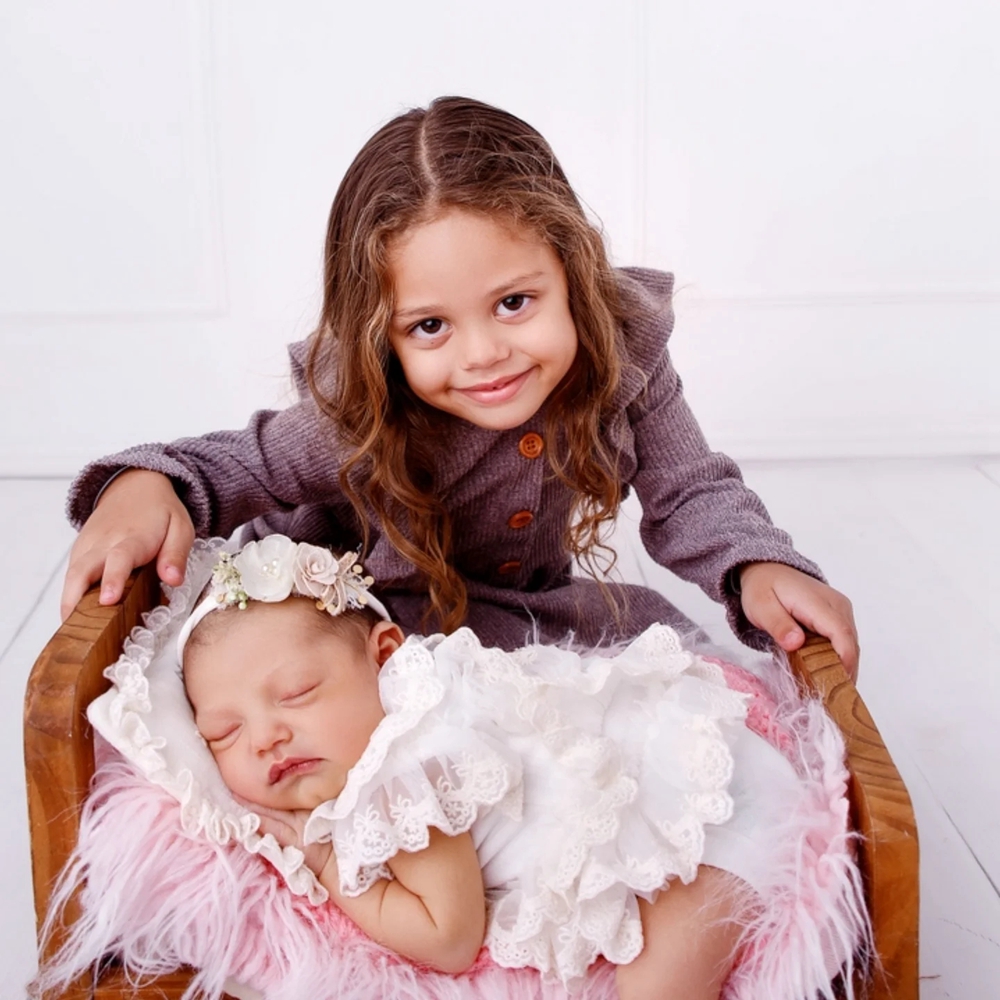 Yenidoğan Fotoğraf Sahne Malze - Newborn Baby Girl Romper Floral incelemesi ve fiyatı