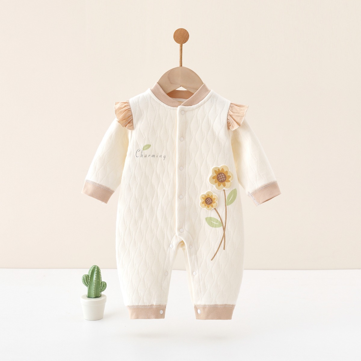 Bebek Kız Sevimli Giysiler Yen - Newborn Baby Girl Romper Floral incelemesi ve fiyatı