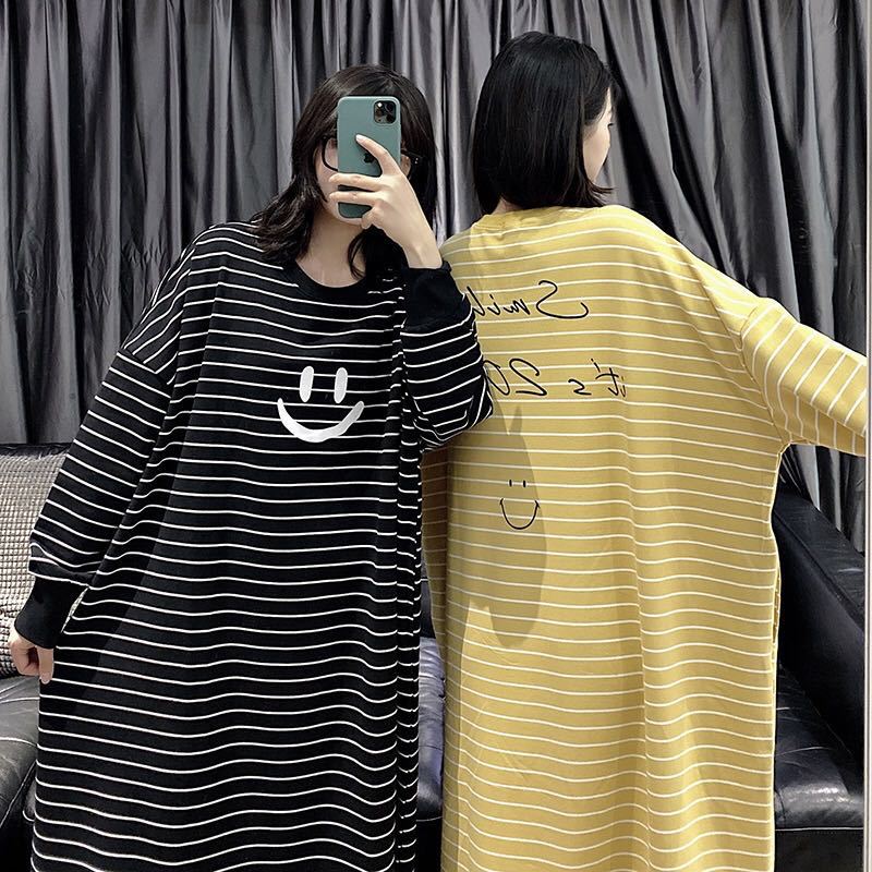 Çizgili Artı Boyutu Pijama Kad - Maternity Wear incelemesi ve fiyatı