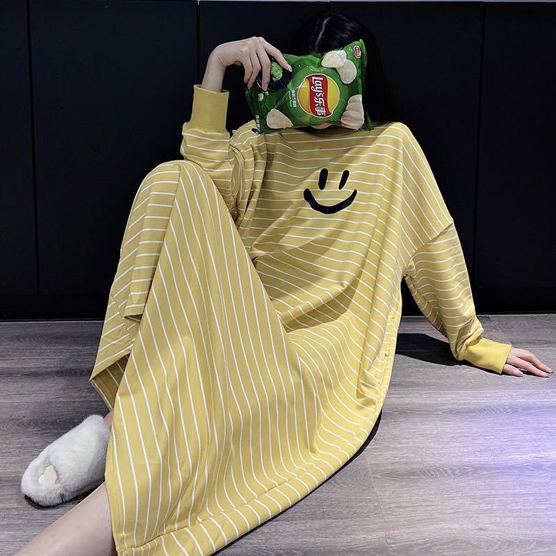 Çizgili Artı Boyutu Pijama Kad - Maternity Wear incelemesi ve fiyatı